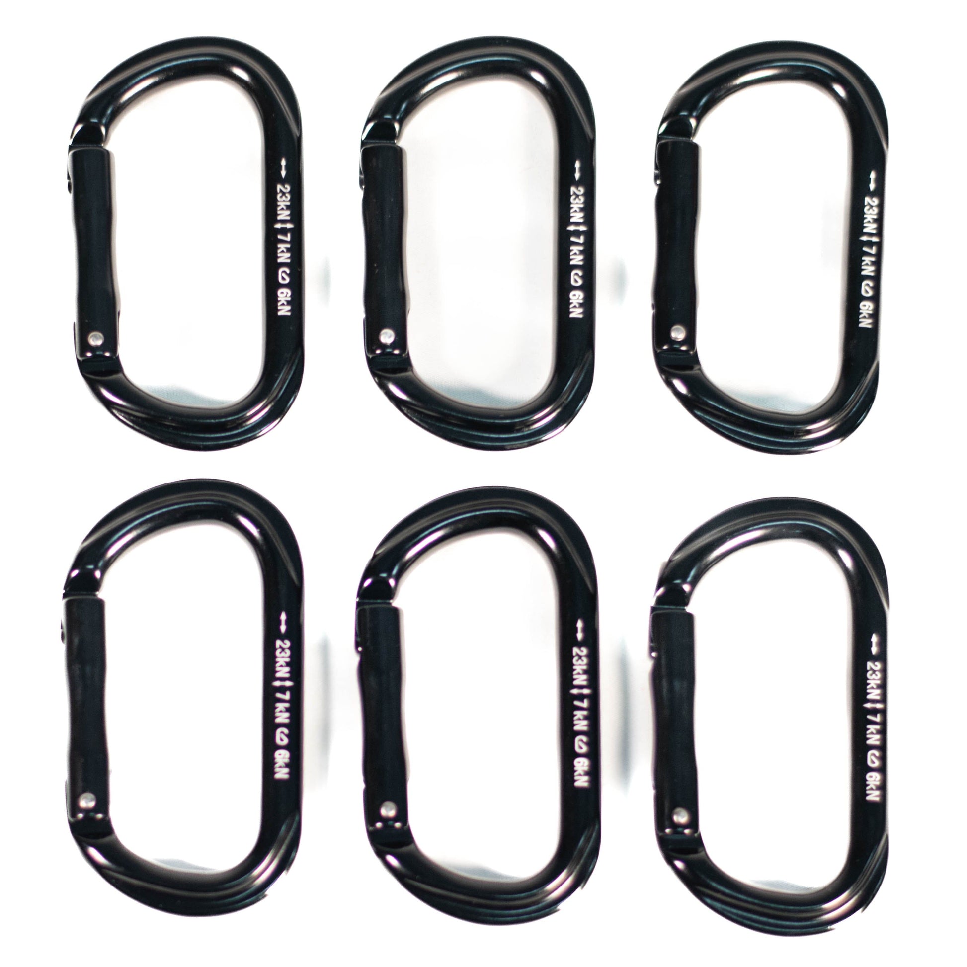 Carabiners Carabiners 6 carabiners Etched 